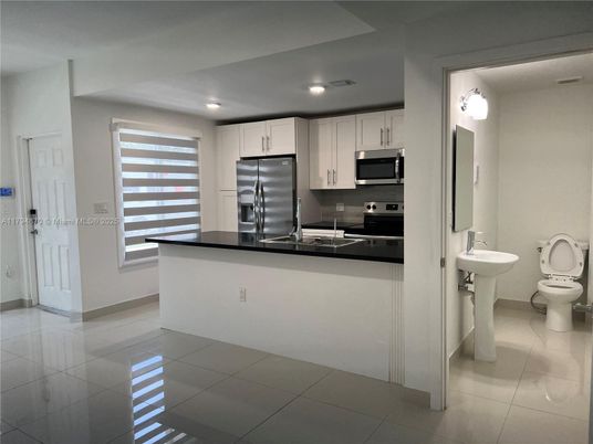 Interior, Kitchen, Recessed Lighting, Stainless Steel Appliances