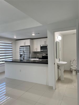 Interior, Kitchen, Recessed Lighting, Stainless Steel Appliances