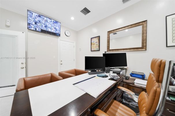 Home Office, Interior, Recessed Lighting