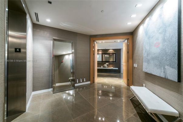 Elevator, Interior, Recessed Lighting