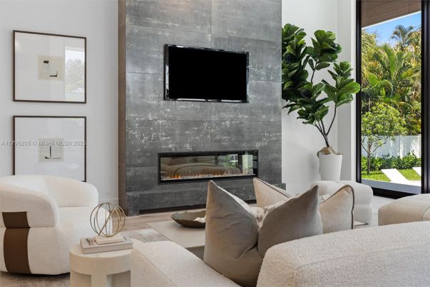 Fireplace, Interior, Living room, Wood Texture Flooring