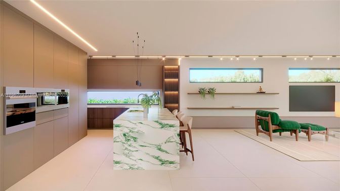 Interior, Kitchen, Recessed Lighting