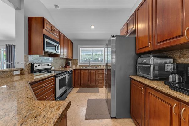 Interior, Kitchen, Recessed Lighting, Stainless Steel Appliances