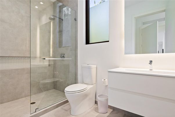 Bathroom, Glass Shower, Interior