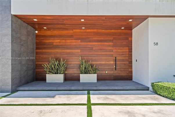 Exterior, Recessed Lighting, Wooden Walls