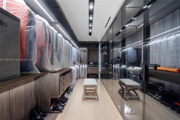 Interior, Walk-in Closets, Wood Texture Flooring