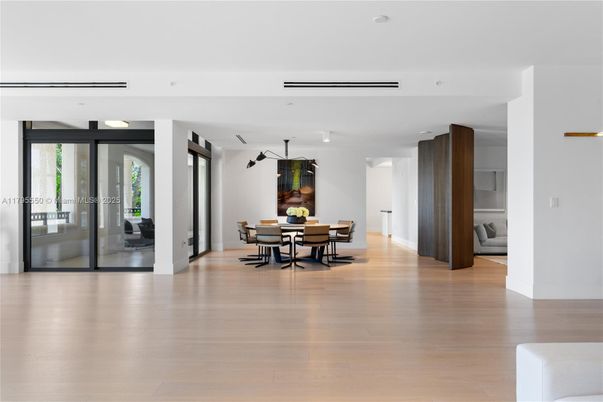 Dining room, Interior, Wood Texture Flooring
