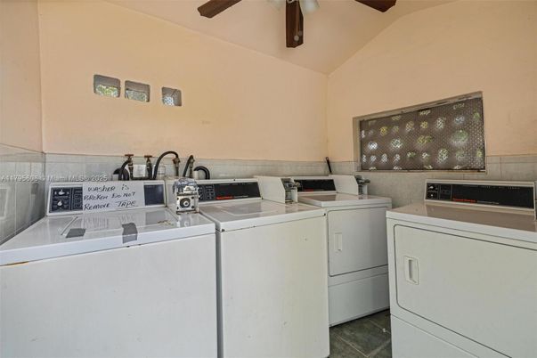 Interior, Washer