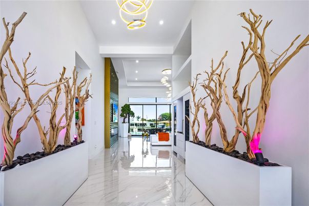 Interior, Marble, Recessed Lighting