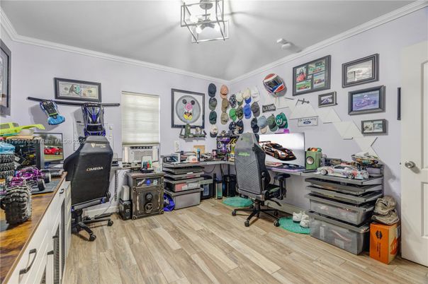 Home Office, Interior, Wood Texture Flooring