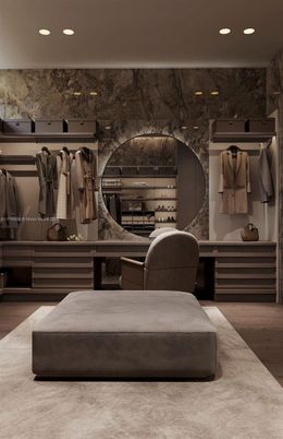 Interior, Recessed Lighting, Walk-in Closets, Wood Texture Flooring