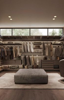 Interior, Recessed Lighting, Walk-in Closets, Wood Texture Flooring