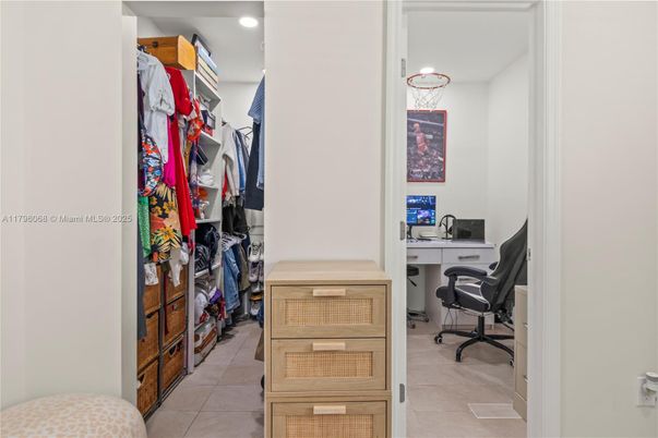Home Office, Interior, Recessed Lighting