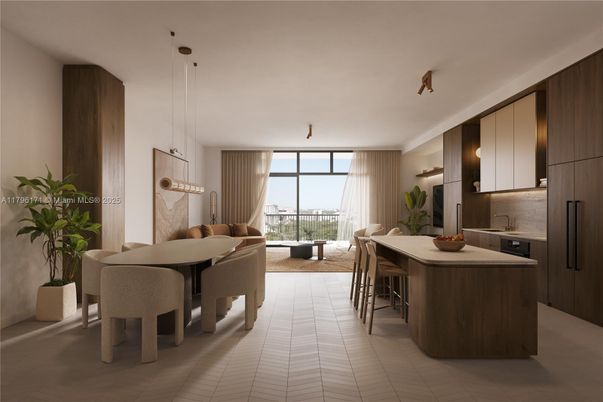 Dining room, Interior, Kitchen, Living room, Pendant Lights, Water