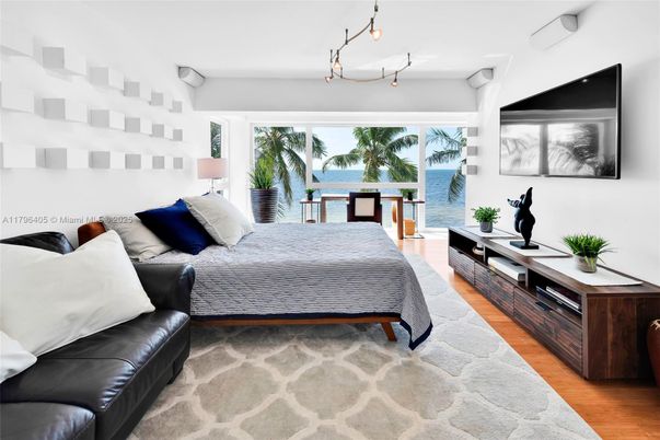 Bedroom, Interior, Water, Wood Texture Flooring