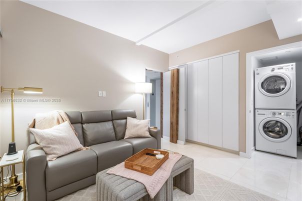 Interior, Living room, Utility Closets, Washer