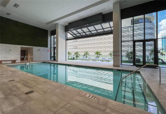 Interior, Pool, Recessed Lighting