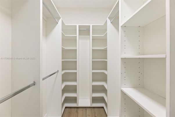 Interior, Walk-in Closets, Wood Texture Flooring
