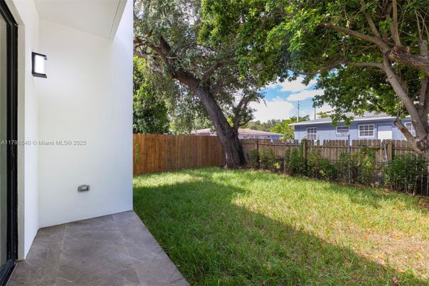 Backyard, Exterior