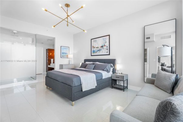Bedroom, Interior, Pendant Lights
