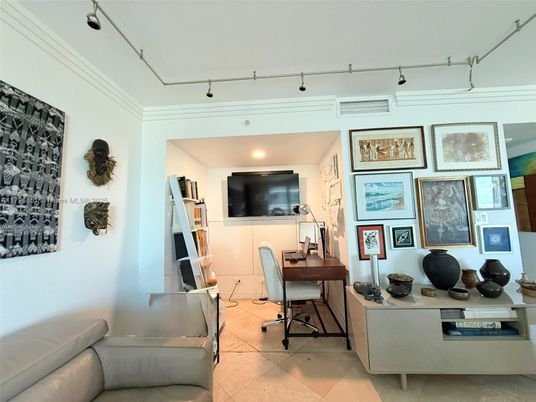 Home Office, Interior, Recessed Lighting