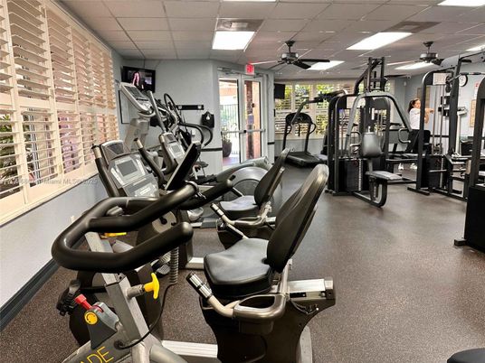 Fitness Equipment, Gym, Interior