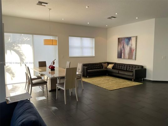 Dining room, Interior, Living room, Pendant Lights, Recessed Lighting