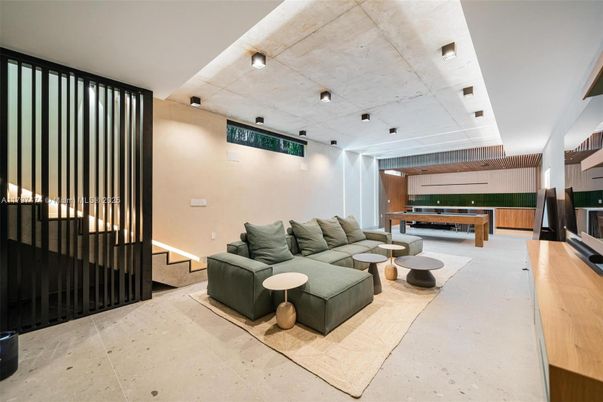 Billiard Table, Game Room, Interior, Living room