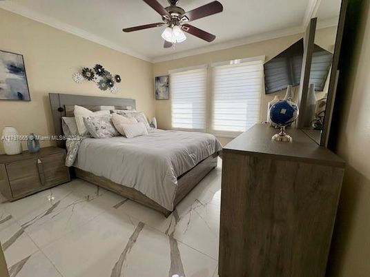 Bedroom, Interior, Marble