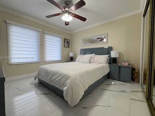 Bedroom, Interior, Marble