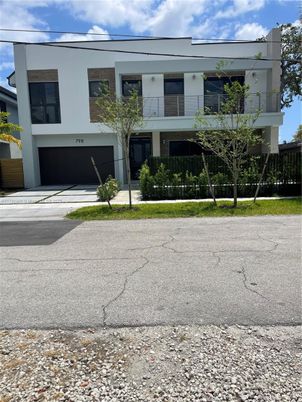 Attached, Exterior, Facade, Modern
