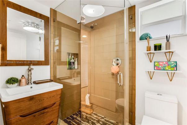 Bathroom, Glass Shower, Interior