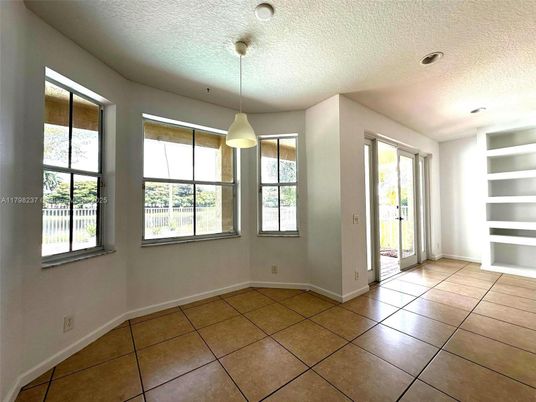 Empty room, Interior, Pendant Lights, Recessed Lighting