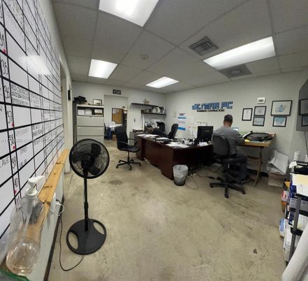 Home Office, Interior, Recessed Lighting