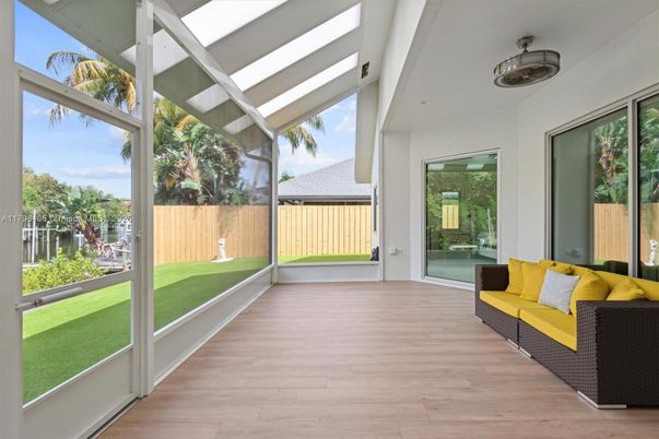 Interior, Sun Room, Wood Texture Flooring