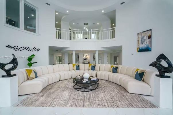Interior, Living room, Marble, Recessed Lighting