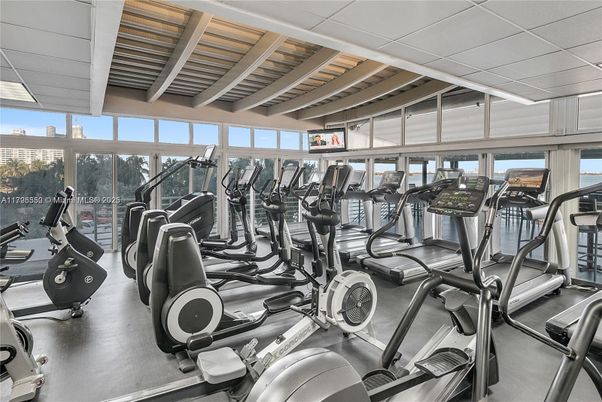 Fitness Equipment, Gym, Interior
