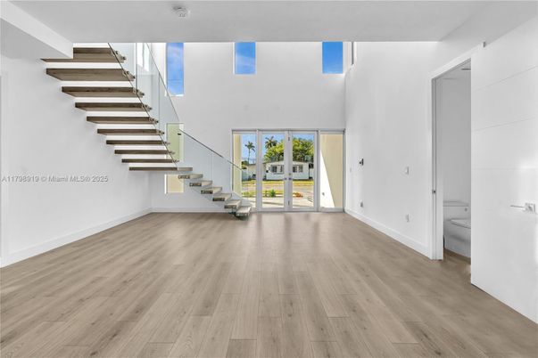 Empty room, Interior, Wood Texture Flooring