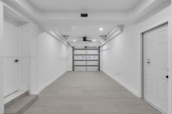 Garage, Interior, Recessed Lighting