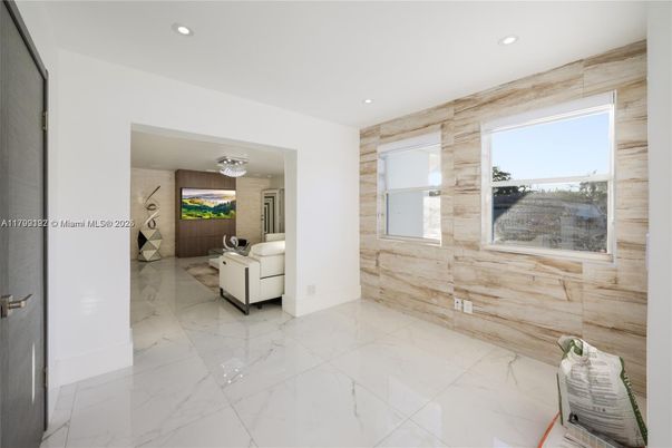 Interior, Marble, Recessed Lighting, Wooden Walls