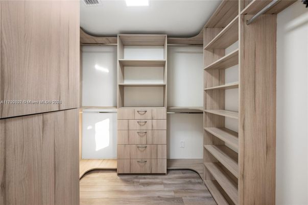 Interior, Recessed Lighting, Walk-in Closets, Wood Texture Flooring