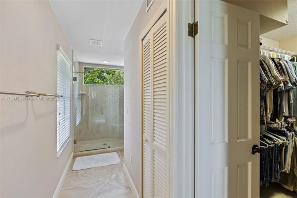 Bathroom, Glass Shower, Interior, Marble, Walk-in Closets