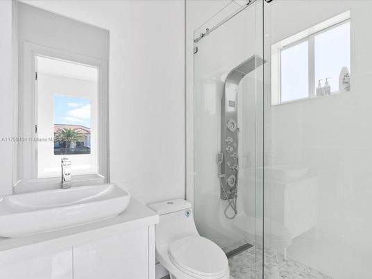 Bathroom, Glass Shower, Interior