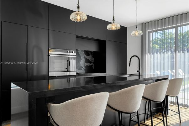 Interior, Kitchen, Pendant Lights, Stainless Steel Appliances