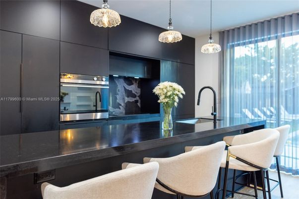 Interior, Kitchen, Pendant Lights, Stainless Steel Appliances