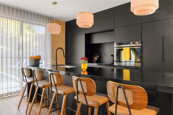 Interior, Kitchen, Pendant Lights, Stainless Steel Appliances