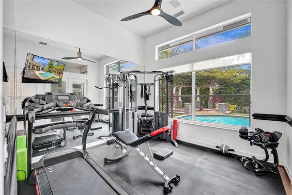 Fitness Equipment, Gym, Interior