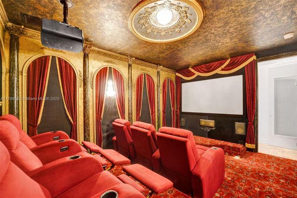 Home Theatre Room, Interior, Projection Screen, Theatre Room