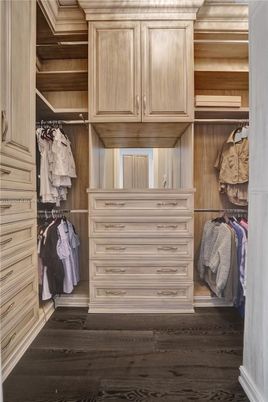 Interior, Walk-in Closets, Wood Texture Flooring