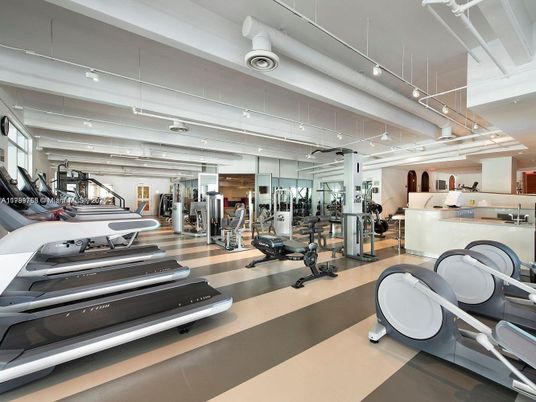 Fitness Equipment, Gym, Interior